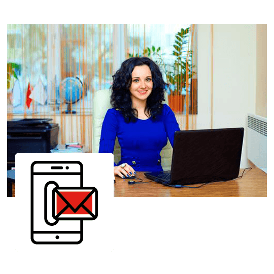 a-woman-in-a-blue-dress-is-working-from-her-desk_v2 a-woman-in-a-blue-dress-is-working-from-her-desk_v2